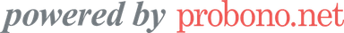 Powered by Pro Bono Net